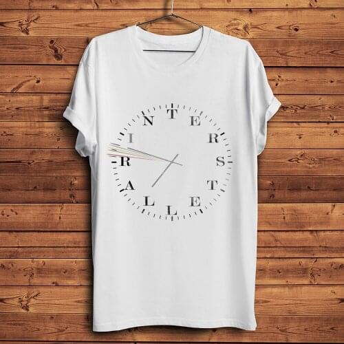 Interstellar Cooper Murphy gravitation ghost watch funny geek tshirt men white casual unisex geeker streetwear t shirt