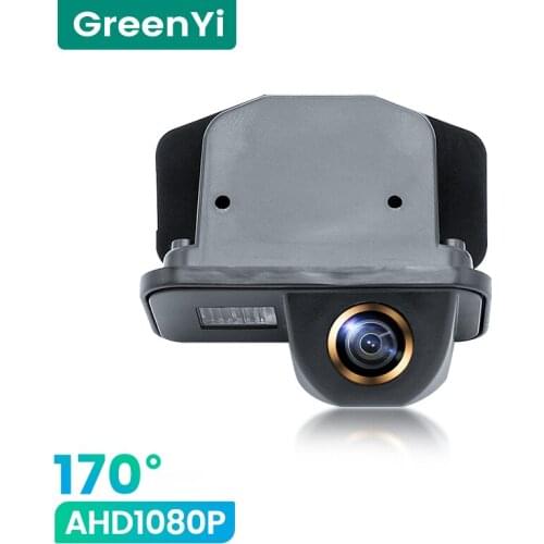 GreenYi 1080P HD 170° Car Rear View Camera For Toyota Corolla Auris Avensis T25 T27 Reverse Reversing 4 pin Vehicle Parking AHD