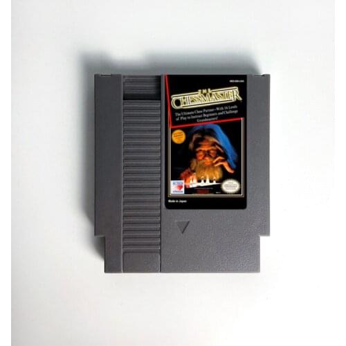 The Chessmaster - Game Cartridge For NES Console 72 Pins 8bit