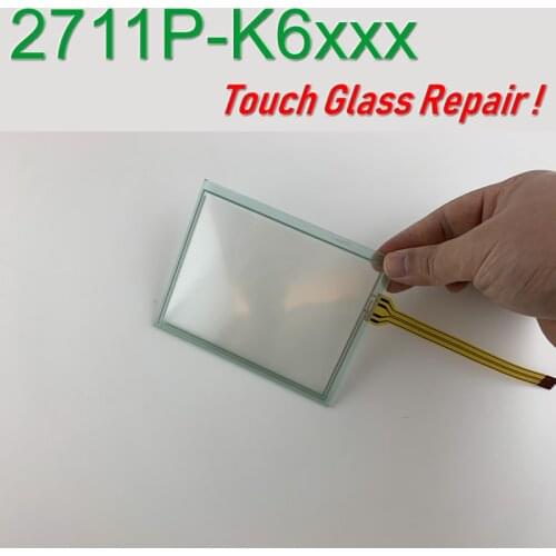 Allen Bradley PanelView PLUS 600 2711P-K6 2711p-K6Cxxx or 2711p-K6Mxxx glass digitizer for Panel Repair,in stock