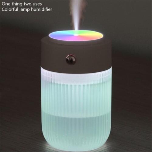 Colorful Lamp Humidifier 250ml USB Air Aromatherapy Diffuser Aroma Essential Oil Diffuser Mini Humidificador with LED Light Home
