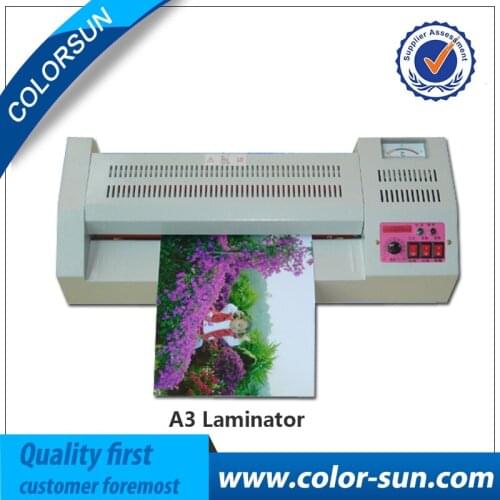 A3 size Hot & Cold Temperture Laminator print A3/A4 photo Laminating Machine for Office/Household