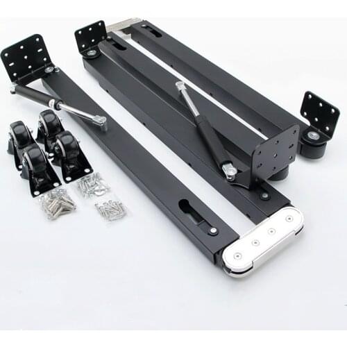 Hidden Desktop Folding Connector Accessories, Down Stretch Dining Table Bar Cabinet Desk Hinges,Complete Sets