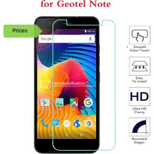 Ultra-thin Tempered Glass for Geotel Note 5.5" cases Screen Protector Film Protective Screen Cover