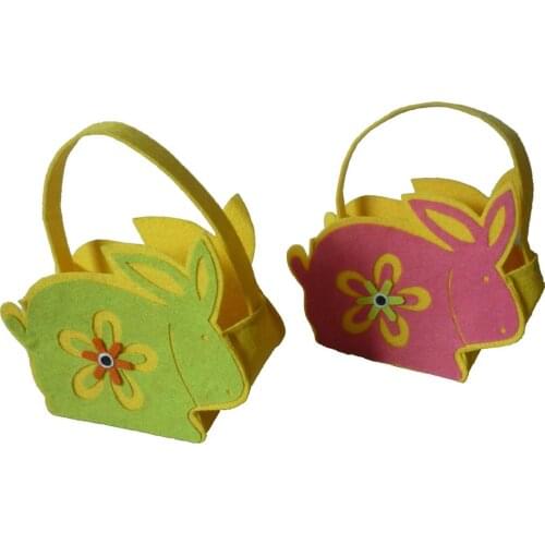 2020 Easter Bunny Bag Bunny Chick Candy Bag Gift Tote Bag For Kids Candies Goodies