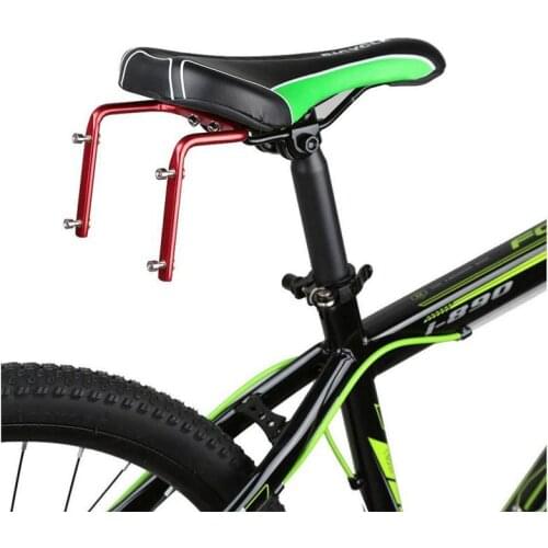 Aluminium Alloy Double Water Bottle Holder Cage Adapter Rack for Bike Bicycle Cycling Back Seat Saddle