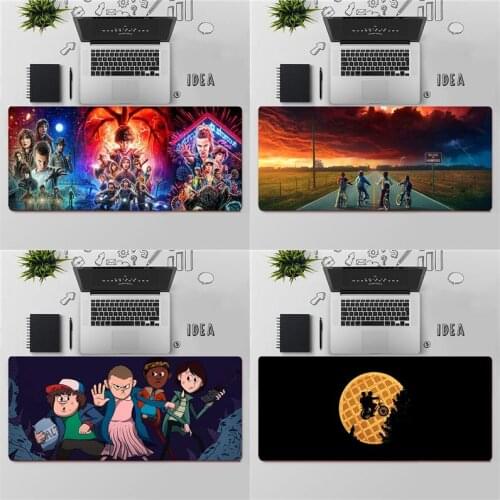 FHNBLJ Top Quality America TV Stranger Things Locking Edge Mouse Pad Game Free Shipping Large Mouse Pad Keyboards Mat