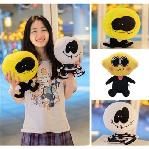 New Friday Night Funkin Anime Plush Skid Boyfriend Pump Doll Stuffed Plush Soft Pillow Kid Toy Children Room Decoration Toy