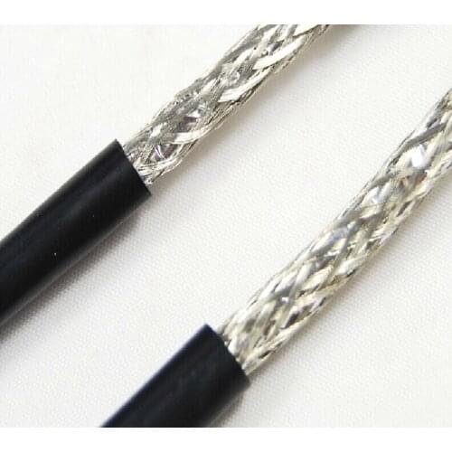 Farrow Cable RVVP, 1m High quality 0.75^mm2 2 cores Shielded Cable for spindle, inverter and stepper motors, electrical cables