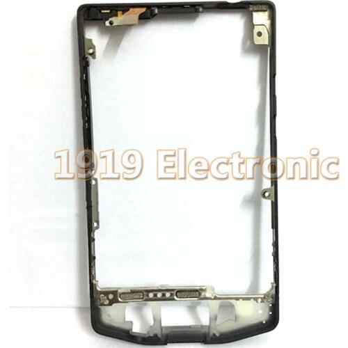 Metal Middle Frame Bezel Plate With Side Button Flex For BB BlackBerry Porsche Design P'9983 P9983 9983