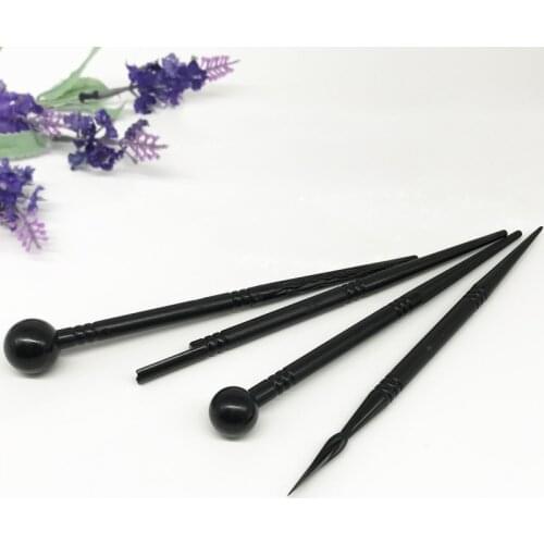 4PCS Set Ball Sphere Polymer Clay Tools Pottery Clay Dotting Ceramics Sculpting Modeling Tools Art Fondant Cake Kits Set