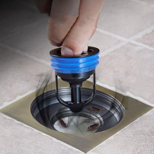 2021 New floor drain core Kitchen Bathroom Sewer drain pipe Plug Cover Siphon Sink Strainer Anti Odor Pest Prevention Deodorant