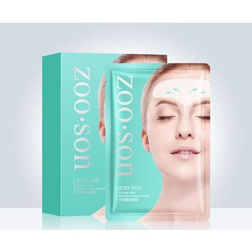 Smoothing and moisturizing forehead mask lifting head lines masks to reduce forehead lines eyebrows men and women mask