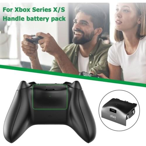 USB 2.0 To USB Type-C LED Indicator Gamepad Rechargeable Battery Cell For Xbox Series X/S 5V/3A Fast Charging Support