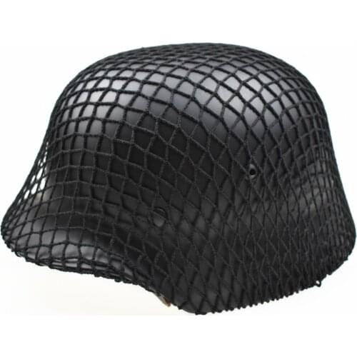 Tactical Helmet With Net Cover Military CS Camouflage Paintball Gear Game German Army M35 M1935 Steel Helmet Stahlhelm 4 Colors