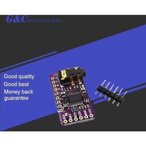 1PCS Interface I2S PCM5102 DAC Decoder GY-PCM5102 I2S Player Module For Raspberry Pi diy electronics
