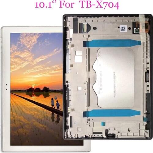 10.1‘’ For Lenovo Tab 4 Plus TB-X704 TB-X704L TB X704 Tab4-x704 LCD Display Screen Digitizer Touch Panel Glass Assembly