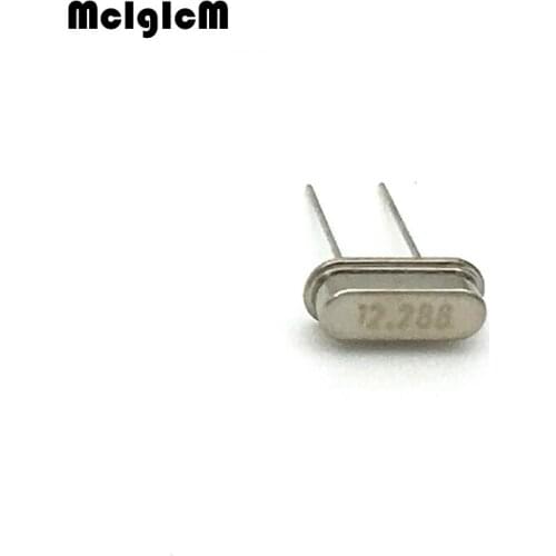 20pcs hc-49s 12.288MHz 20ppm 20pF quartz resonator