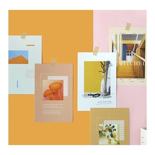 30pcs Colorful Daily Photo Style Card As Party Invitation DIY Decoration Gift Card Message Card Postcard