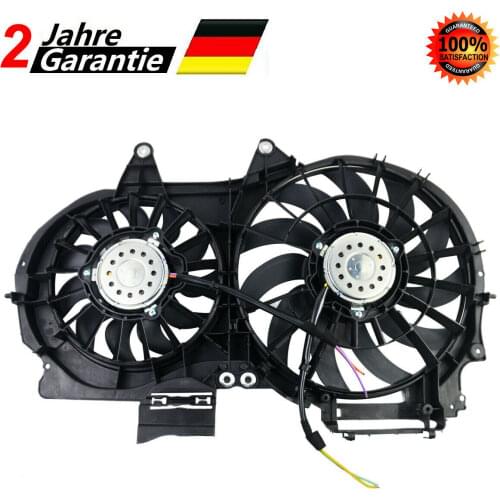 AP01 New Radiator Fan for Audi A4 8E2 B6 Avant 8E5 Convertible 8H7 B6 8HE B7 1.8 T 2000-2009 1199105500 8E0121205AB 2.0L 3.2L