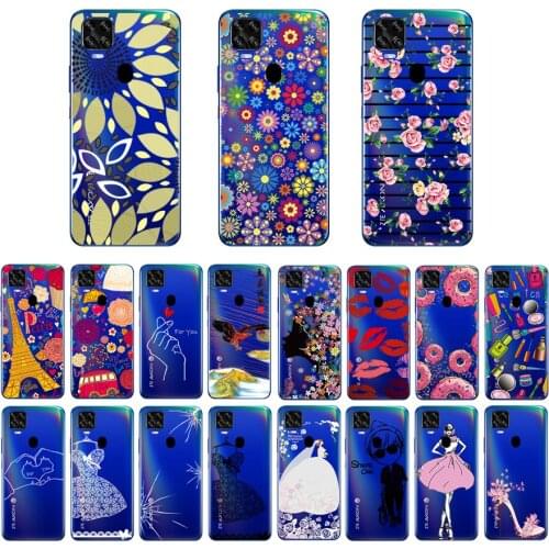 For ZTE Axon 11 SE Case Silicone TPU Cover Phone Case On for ZTE Axon 11 SE 5G Protective Case for ZTE Axon 11 SE 11SE