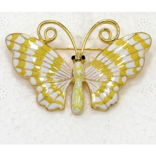 Enamel brooch Butterfly Pin brooches C791 G2
