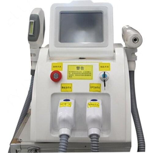 IPL OPT SHR E-Light Permanent Hair Removal Machine ND YAG Laser Tattoo Removal 532nm 1064nm 1320nm 2in1 Equipment