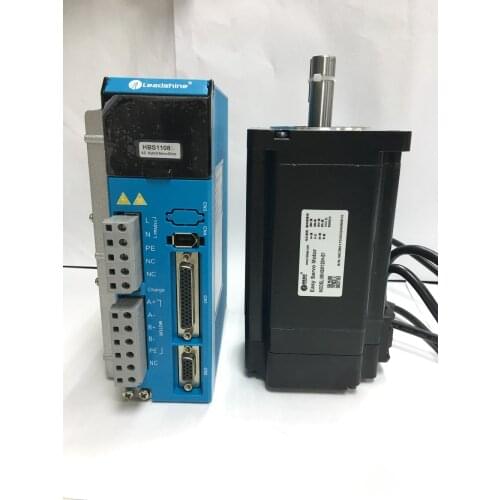 Leadshine easy servo drive HBS1108(ES-DH1208) and motor 86HSM120H-E1(ES-MH234120) for Engraving Machine