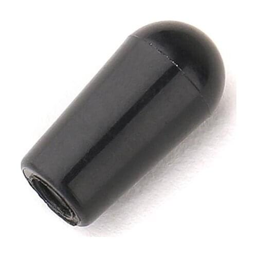 Musiclily Metric 3 Way Guitar Toggle Switch Tips, Black (5 Pieces)