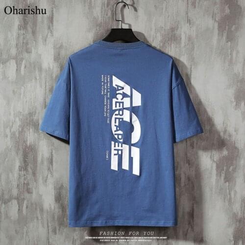 Oharishu Men's T-shirts With Inscriptions