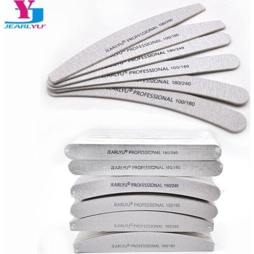 100/180/240 Nail File 50pcs Polishing Nail Buffer Sanding Files Block Professional Nail Accessories Manicure Pedicure Nail Tools