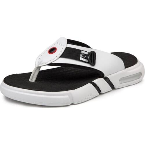 Beach hombre masculina leather slide sandalen piel ete sandles casa sandalet work sandals-men 2020 shoes homme man masculino en