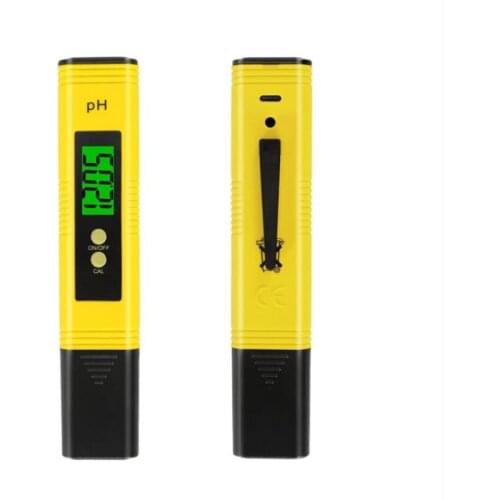 Portable Digital ATC PH Meter Tester Aquatic Aquarium Pool Water Wine Urine LCD Pocket Pen PH Monitor