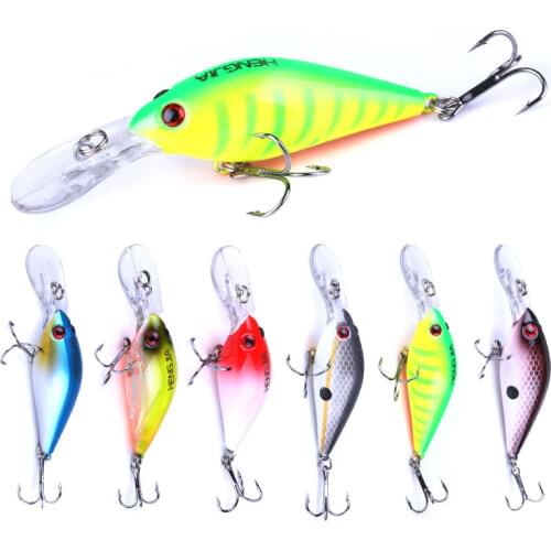 Fishing Lures Minnow Fake Baits 8cm 8.5g Crankbaits Carp Pike Bait Fishing Gear
