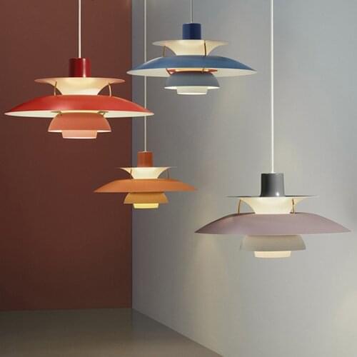 Modern Pendant Lights Led Aluminum Hanging Lamp Dining Room Bedroom Living Room Decoration Suspension Chandeliers light Fixtures