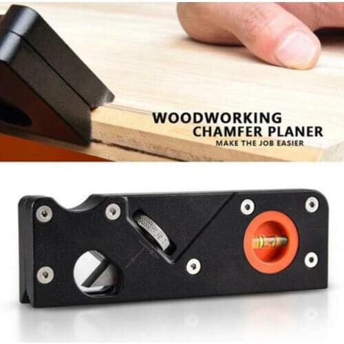 Woodworking Flat Plane Aluminium Alloy Hand Planer Carpenter Woodcraft DIY Tool Corner Shaving Planer
