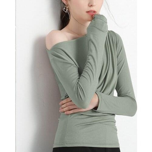 Summer 2020 Casual Women knitting Shirt Plus Size Long Sleeve Shirt Elegant Slim Office Women Blouse Streetwear Ladies Tops