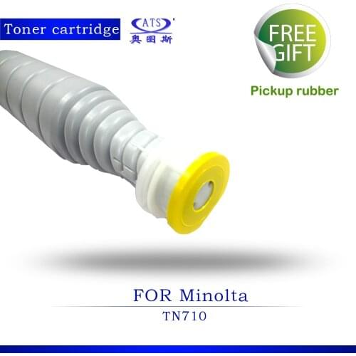 1PCS 1000G Toner Photocopy Machine Toner Cartridge for Minolta Compatible TN710 Bizhub 600 601 750 751 copier spare parts