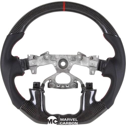 100% REAL CARBON FIBER STEERING WHEEL COMPATIBLE WITH Nissan Patrol