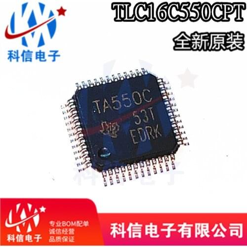 100% Original New In Stock TL16C550CPT TLC16C550 TA550C UART LQFP-48
