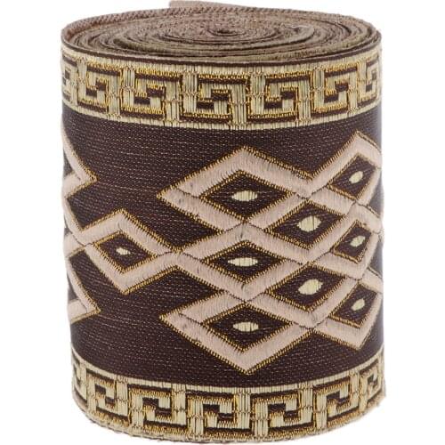 5 Meters Medieval Border Ribbons Woven Ribbon Deco Ribbon Decorative Ribbon Edging Tape Made of