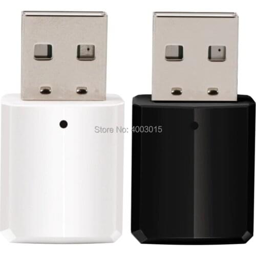 Bluetooth 5.0 RCA Aux 3.5mm USB Stereo A2DP Audio Adapter Music Transmitter Receiver 2-IN-1 for Home PC TV