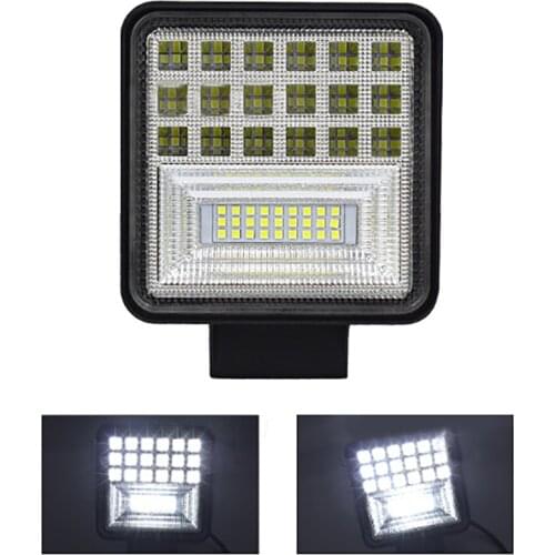 Black 126W LED Working Light Bar Auto Driving Lamp Car Truck Modification Car Work Light Car Accessories