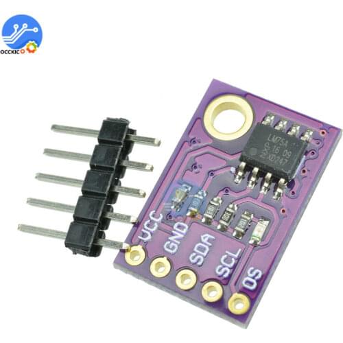 LM75A Temperature Sensor High-speed I2C Interface Development Board Module GOOD