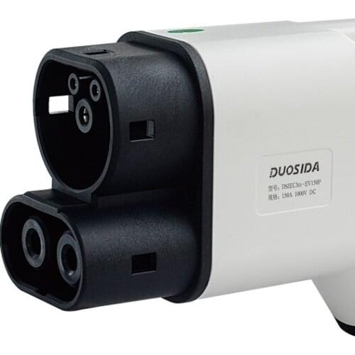 Duosida Dc Ev Charger Type 2 80A 80kw CCS2 Combo2 Ev Charging Plug Connector with 30mm Cable Clip