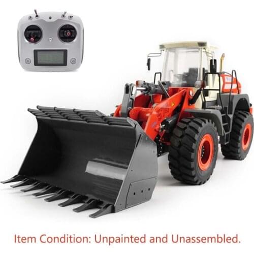 LESU Hydraulic Loader RC 1/15 Car Model ESC Motor Servo FS-i6S Radio W/O Battery THZH0198