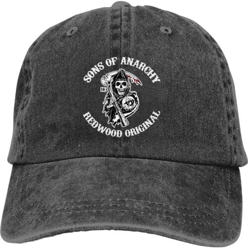Sons Of Anarchy Baseball Cap cowboy hat Peaked cap Cowboy Bebop Hats Men and women hats