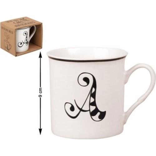 Ceramic Mug Letters (310 Ml)