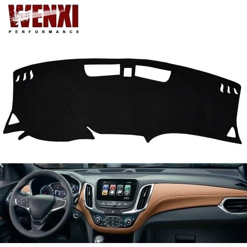 Dash Board Dashboard Cover Mat Sun Protective Pad Sunshade Carpet Dashmat Left Hand Drive For 18-20 Chevrolet Equinox SUV