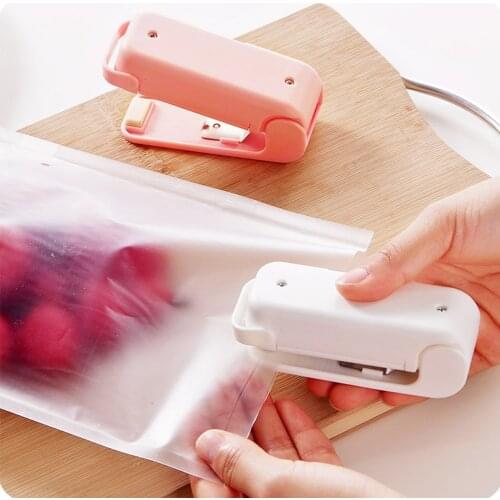 Household Accessories Mini Heat Sealer Plastic Bag Sealer For Storage In The Kitchen Food Snacks Fruits And Vegetables